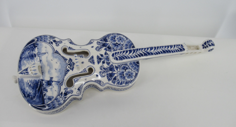 The process of making ceramic violins