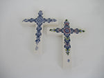 Delftblue ceramic crucifix from deWit