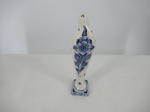 Handpainted delftblue madonna 9 inch tall