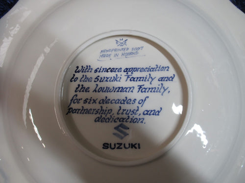 aanpasbare delftsblauwe grote wandplaat