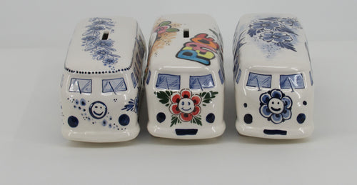  three ceramic vans