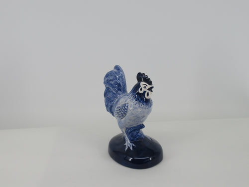 realistic Ceramic delftblue rooster