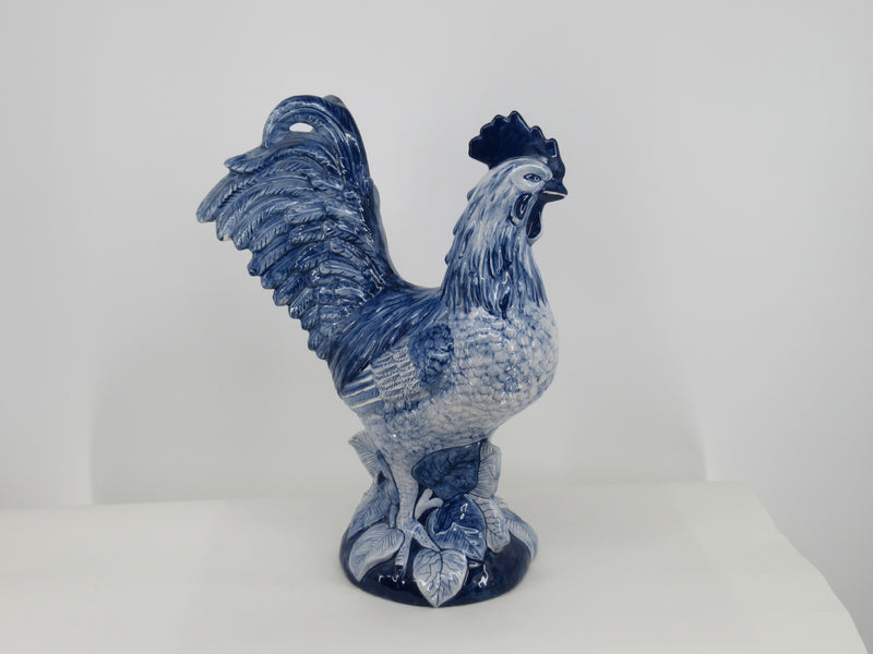 Large delftblue rooster