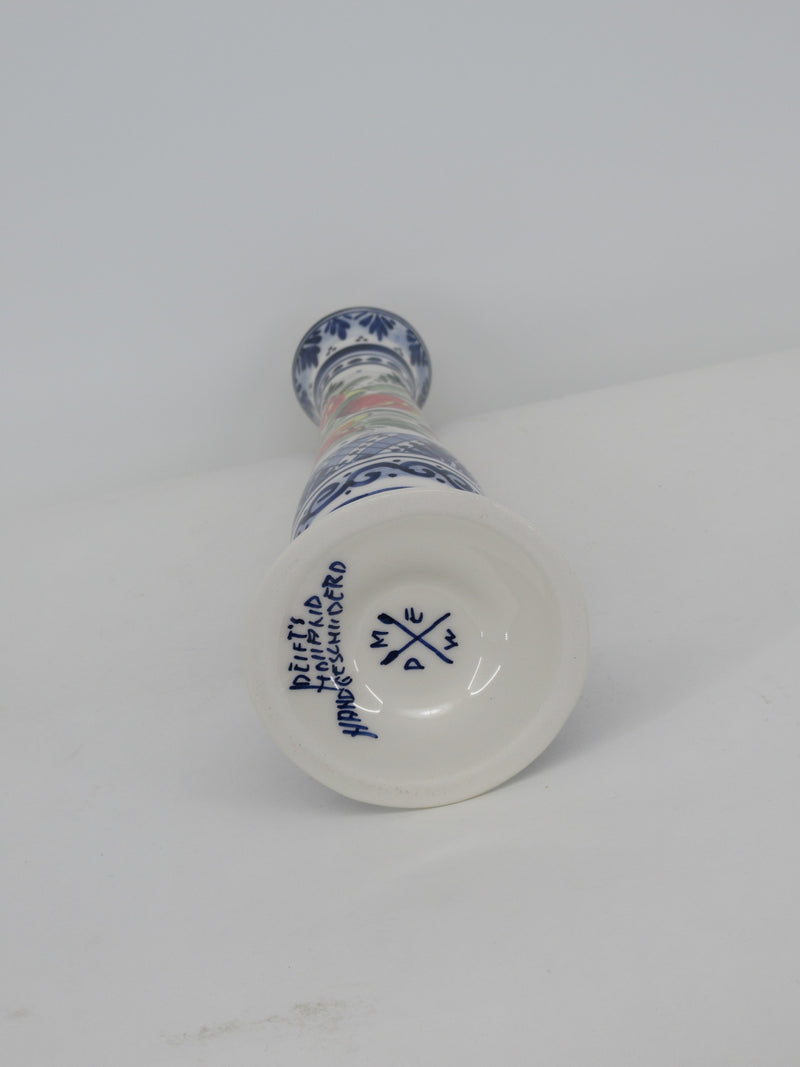 bottom of Tall slender ceramic vase with brand mark