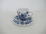 set of 6 Delft porcelain cup and saucer